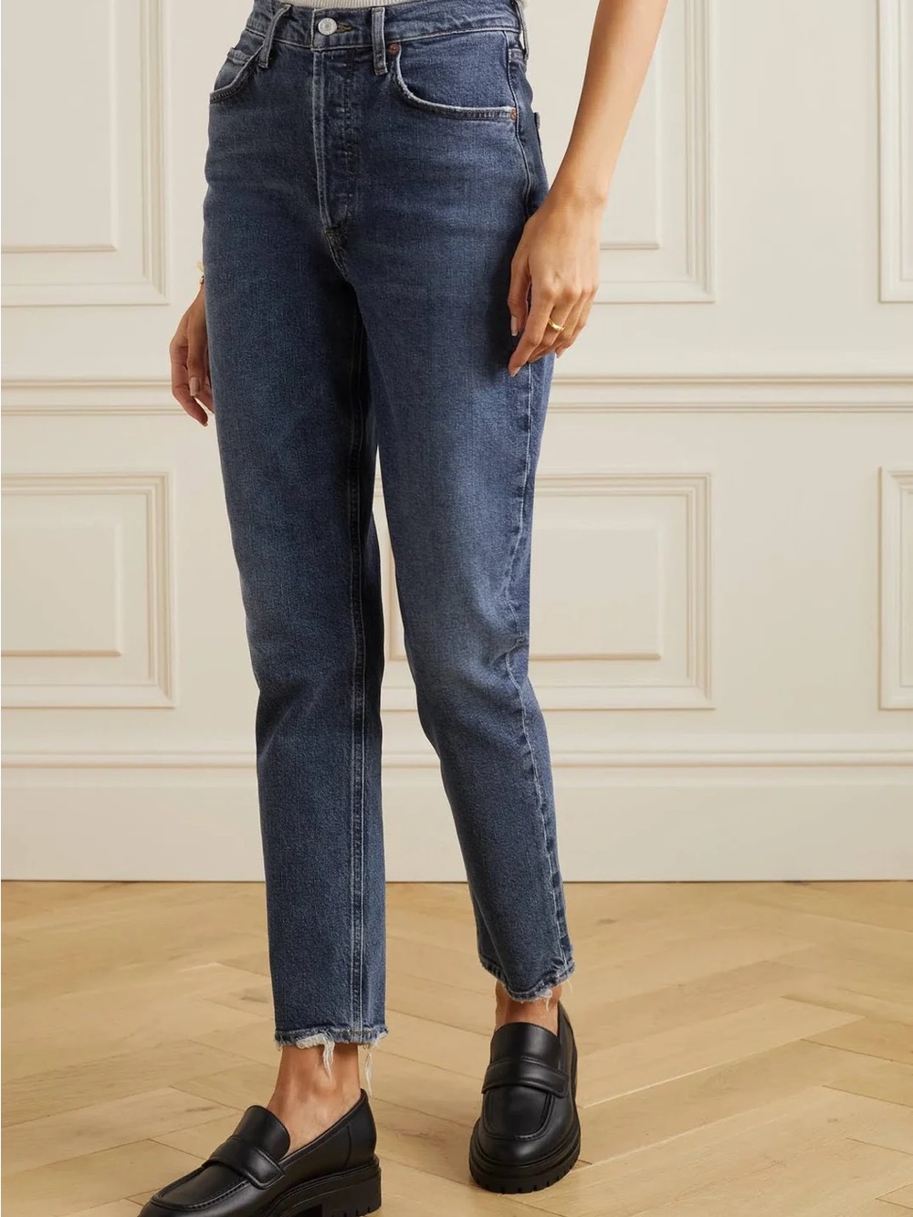 AGOLDE RILEY LONG HIGH RISE STRAIGHT 26